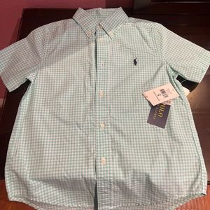 BRAND NEW Ralph Lauren shirt short sleeve boy